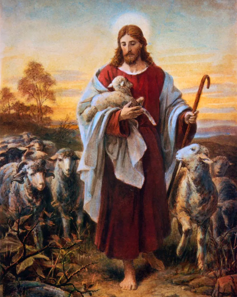 The Good Shepherd, by Bernhard Plockhorst